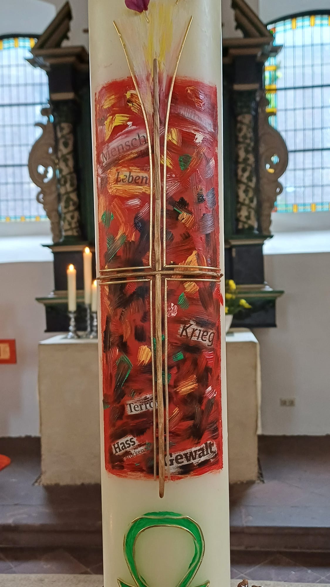 AusschnittOsterkerze