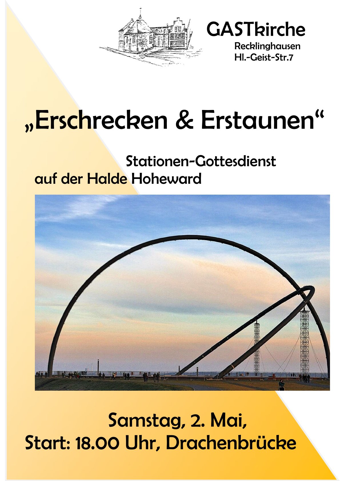 Plakat Halden Gottesdienst